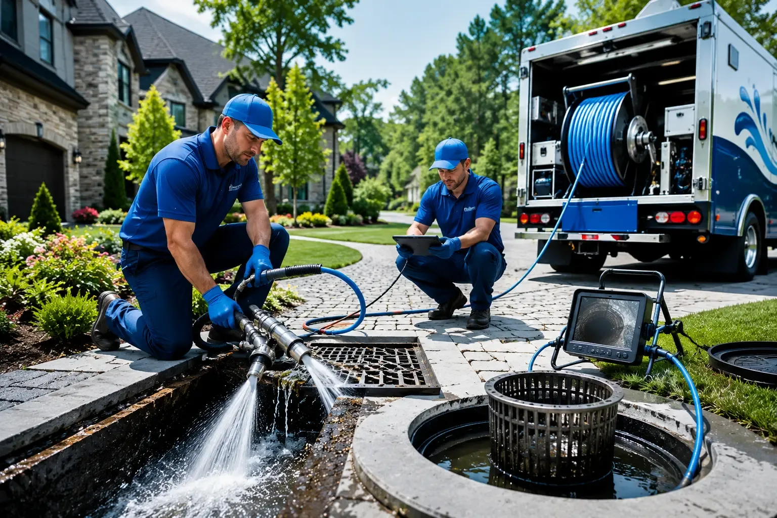 Local outdoor drain cleaning professionals in Millville, MA